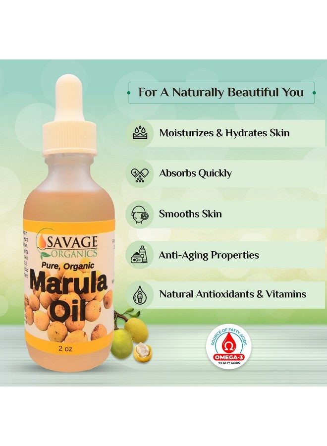 Marula Oil Organic Cold Pressed Natural Facial Oil Marula Oil For Hair Premium Quality Organic Face Oil 2 Oz