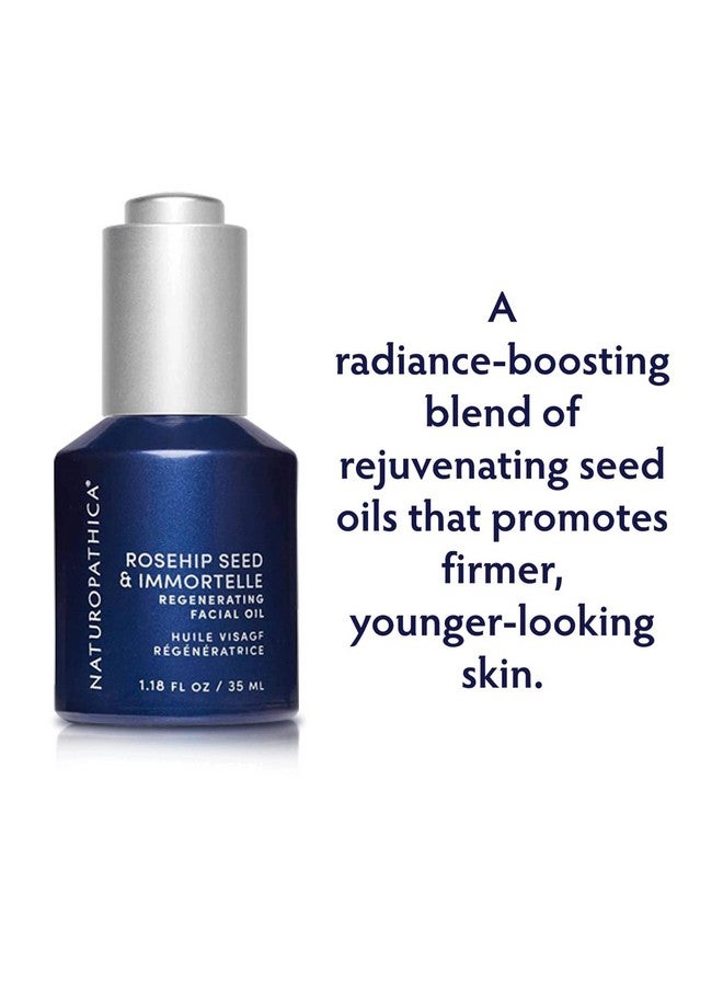 Rosehip Seed Regenerating Facial Oil Daily Firming Serum For Softened Fine Lines And A Healthy Glow 1.0 Fl Oz