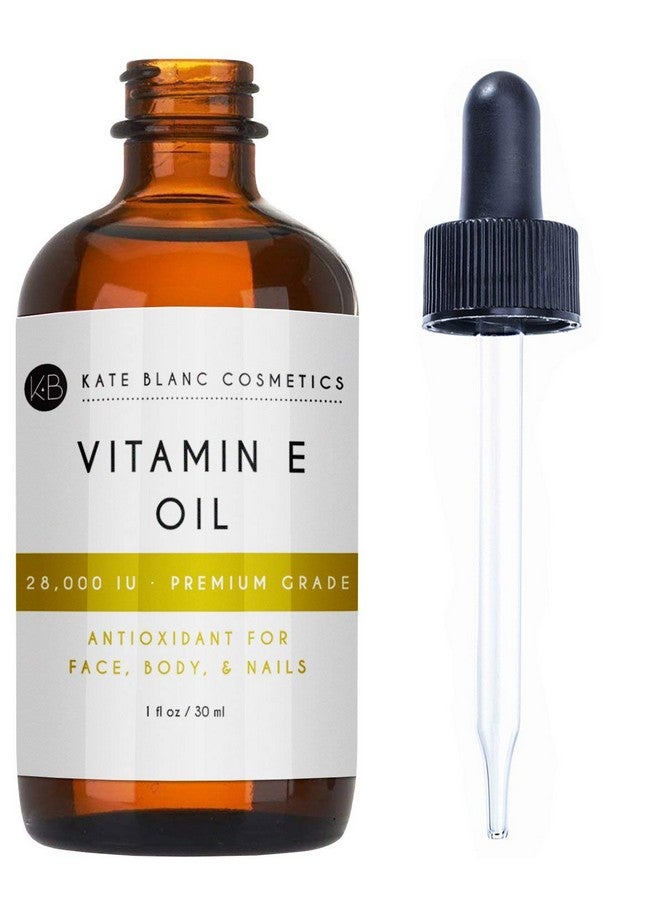 Vitamin E Oil For Skin And Face (4Oz) Moisturizes Face And Skin. 28000 Iu. Reduce Appearance Of Scars Wrinkles Dark Spots. Diy Lip Gloss