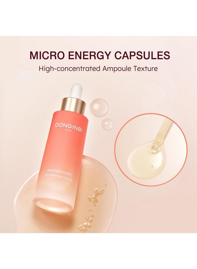 Red Ginseng 1899 Watery Oil Essence (30Ml) Fast Absorbance Facial Essence For Skin Glow With Red Ginseng Oil