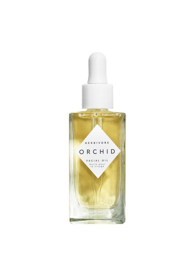 Orchid Antioxidant Facial Oil Dewy Hydration Radiant Glow Combination To Dry Skin Anti Aging Vegan 50Ml / 1.7 Oz