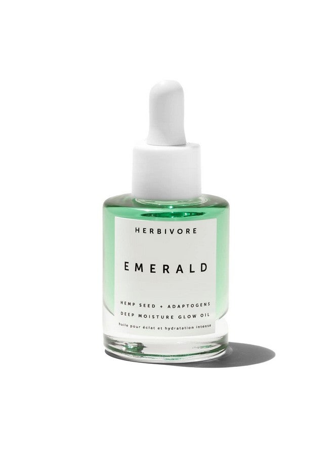 Emerald Deep Moisture Glow Oil For Face Hydrating Facial Oil Calming & Moisturizing Plantbased Vegan Crueltyfree 30Ml / 1 Oz