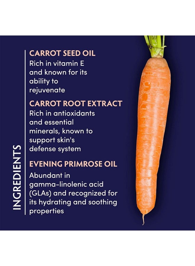 Carrot Seed Soothing Facial Oil Hydrating Face Oil For Sensitive Skin And Preventing Redness 1 Fl Oz