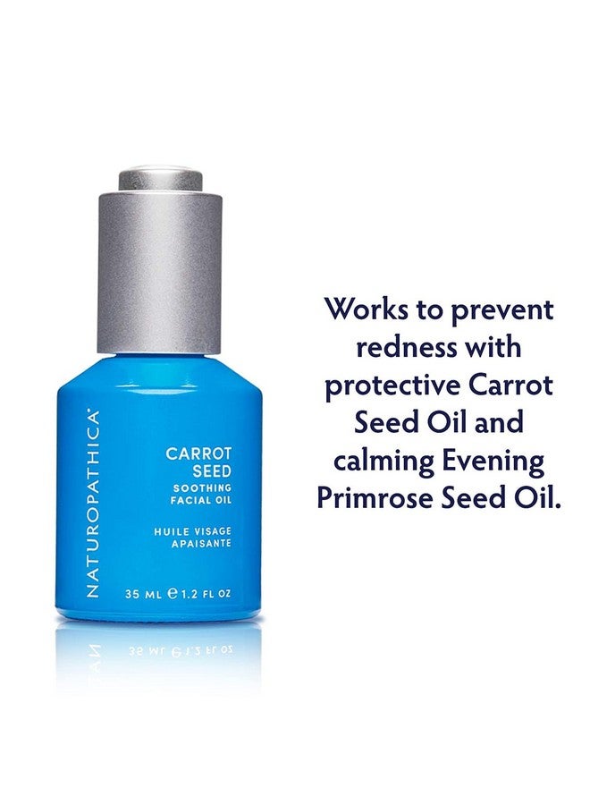 Carrot Seed Soothing Facial Oil Hydrating Face Oil For Sensitive Skin And Preventing Redness 1 Fl Oz