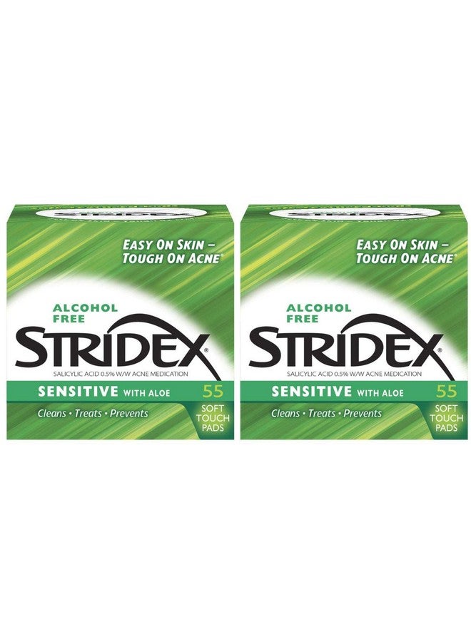 Stridex Medicated Pads Sensitive2 Count