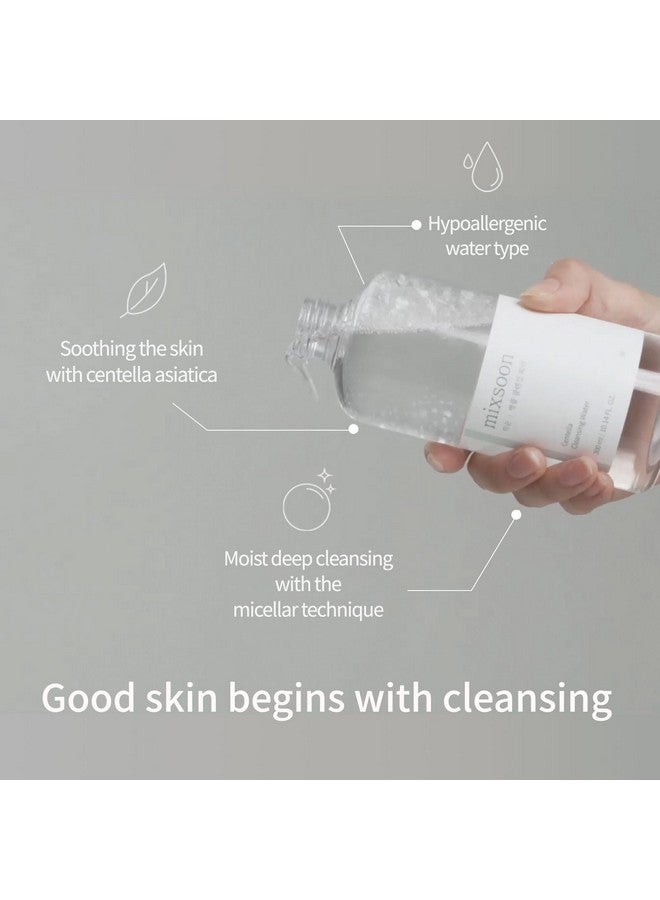 Centella Cleansing Water 10.14 Fl Oz / 300Mlface Cleanser For Sensitive Skincentella Asiatica Aloe Vera