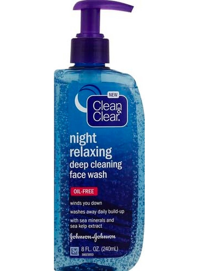 Night Relaxing Deep Cleaning Face Wash 8 Fluid Ounce