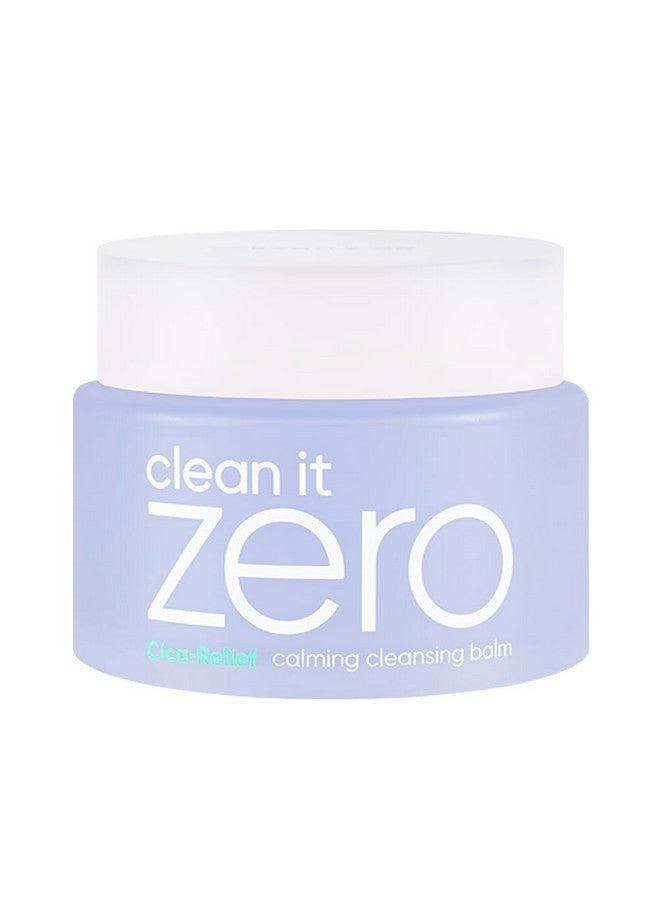 Clean It Zero Calming Cleansing Balm Korean Makeup Remover For Sensitive Skin Vegan & Made With Centella Asiatica + Madecassoside 100Ml/3.38 Fl Oz…