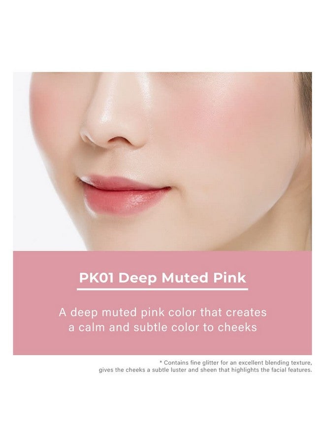 Juicypang Jelly Blusher (Pk01) Velvety Finish Easy Blending Blusher Delicate Look Kbeauty