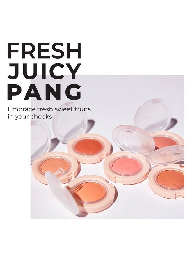 Juicypang Jelly Blusher (Pk01) Velvety Finish Easy Blending Blusher Delicate Look Kbeauty