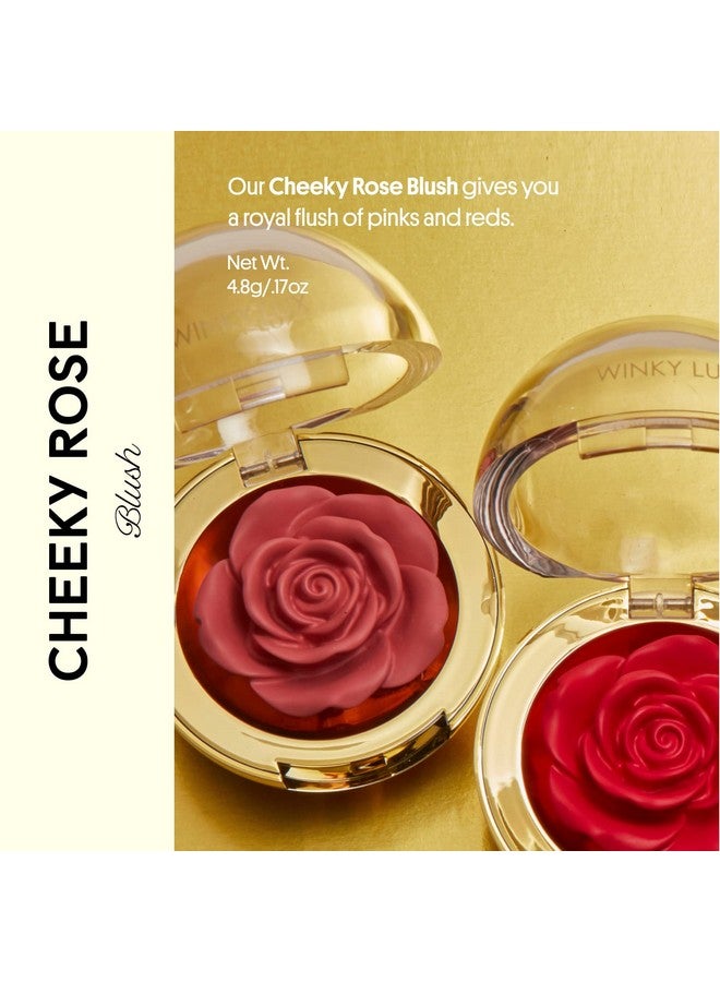 Cheeky Rose Cream Blush For Cheeks Flower Blush With Vitamin E Makeup Blush And Flower Makeup Rose Crown