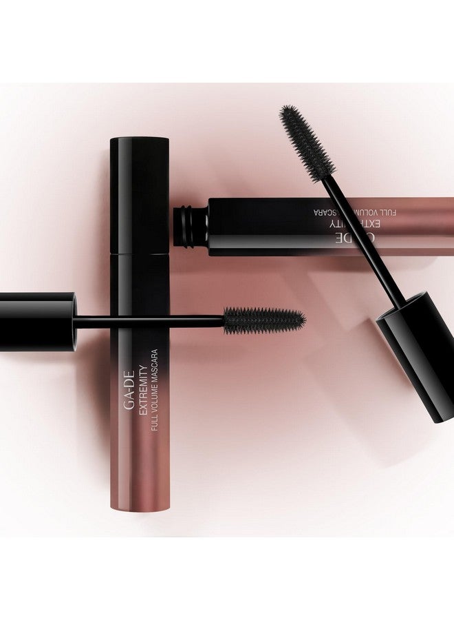 Extremity Full Volume Mascara Lift And Definition Enriched With Ceramide A2 For Enhanced Lash Volume 2In1 Hybrid Brush Black 0.4 Oz