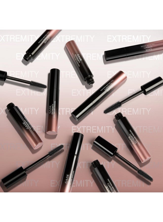 Extremity Full Volume Mascara Lift And Definition Enriched With Ceramide A2 For Enhanced Lash Volume 2In1 Hybrid Brush Black 0.4 Oz