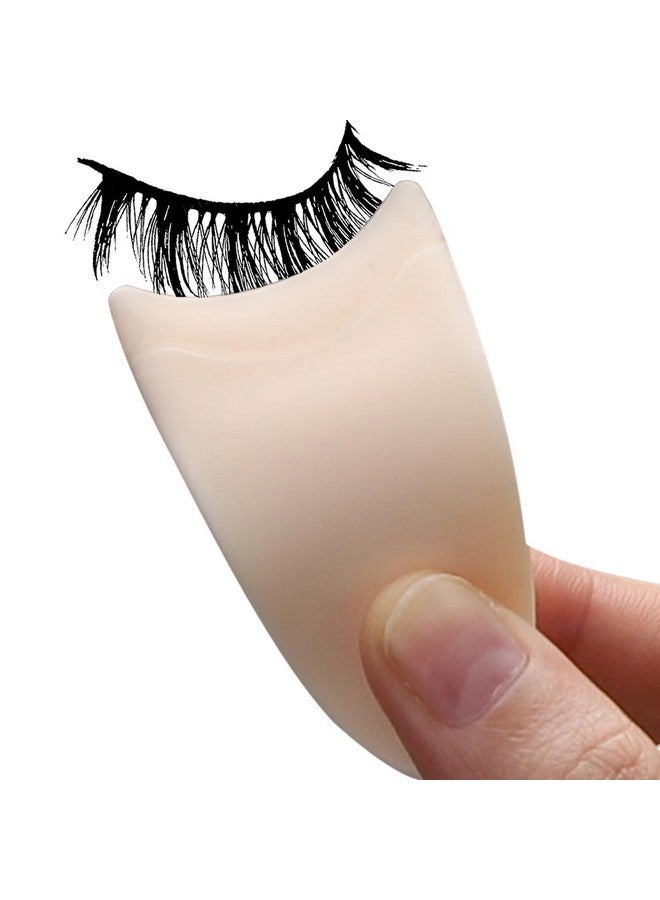 Eyelash Applicator Tool 35Mm Width Lash Applicator Clip 1Pcs Eyelash Tweezers For False Lasheswhite