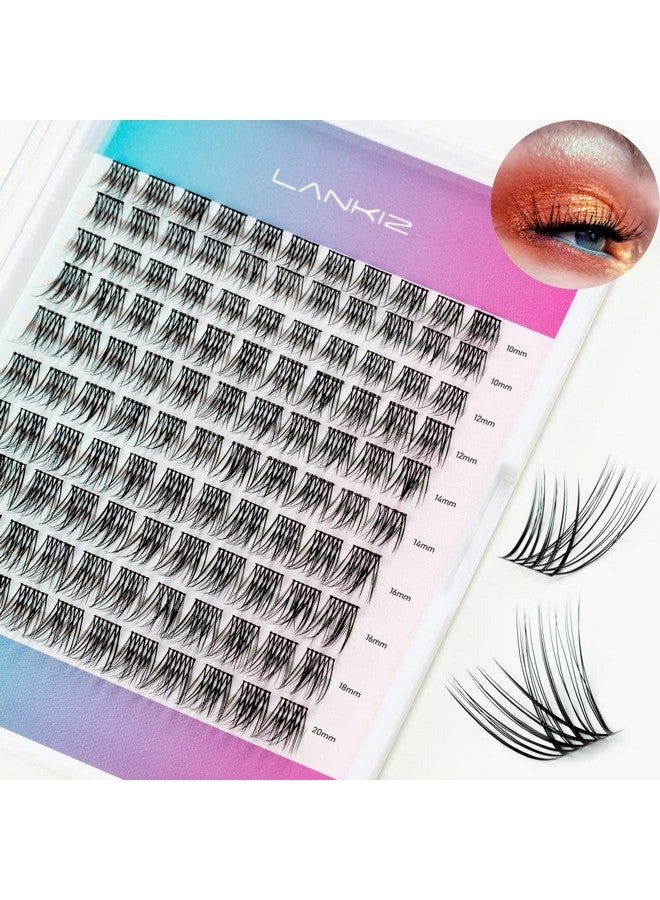 Diy Eyelash Extension Cluster Lashes Individual Lash Extensions154 Cluster Soft And Lightweight 1020Mm Mix Resuale Wide Band Cluster Lashes For Home Use (Natural)