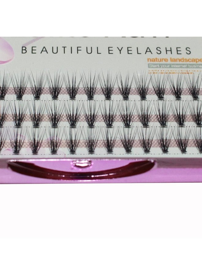 8/10/12/14/16/17/18/20Mm 60Pcs 20 Root Grafting Individual False Eyelashes Mink Natural Long Eye Lashes Cluster Extension Makeup Beauty Fake Eyelash (21Mm)