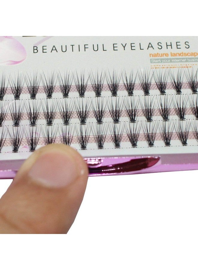 8/10/12/14/16/17/18/20Mm 60Pcs 20 Root Grafting Individual False Eyelashes Mink Natural Long Eye Lashes Cluster Extension Makeup Beauty Fake Eyelash (21Mm)