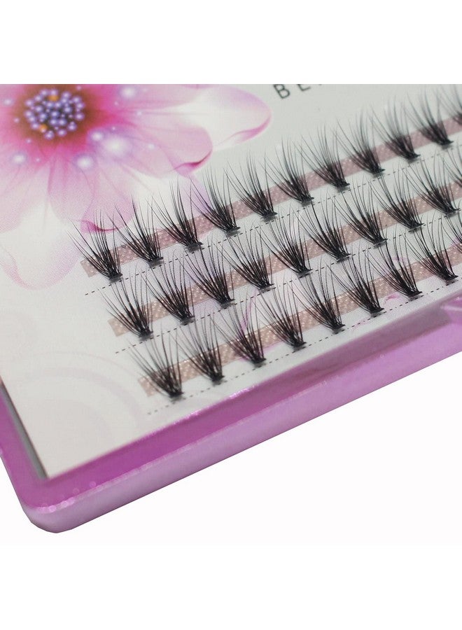 8/10/12/14/16/17/18/20Mm 60Pcs 20 Root Grafting Individual False Eyelashes Mink Natural Long Eye Lashes Cluster Extension Makeup Beauty Fake Eyelash (21Mm)