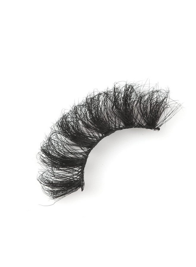 False Eyelashes Fluffy Dramatic 3D Faux Mink Lashes 22Mm False Lashes Pack Long Luxurious Volume Soft Strip Fake Eye Lashes 8 Pairs Multipack