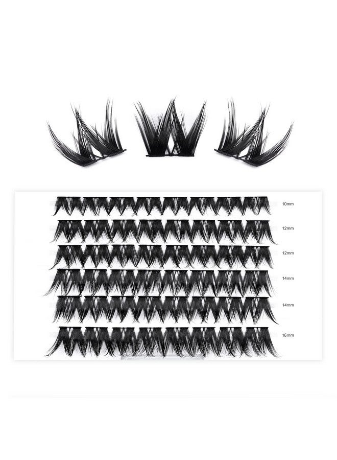 Individual Lashes C Curl Lash Clusters For Diy Lash Extension 1016Mm Mega Lashes That Look Like Extensions Wide Stem Cluster Lashes Volume Lash Extension At Home