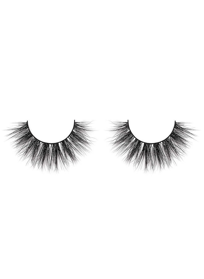 Miami Lite Natural Looking Lashes Mink Mink Lashes False Eyelashes Fluffy Lashes Strip Lashes Round Shaped And Fluttery Fake Eyelashes 15Mm Length Reusable Up To 15 Wears