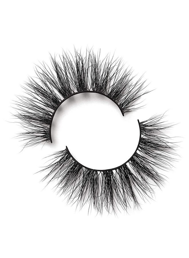 Miami Lite Natural Looking Lashes Mink Mink Lashes False Eyelashes Fluffy Lashes Strip Lashes Round Shaped And Fluttery Fake Eyelashes 15Mm Length Reusable Up To 15 Wears