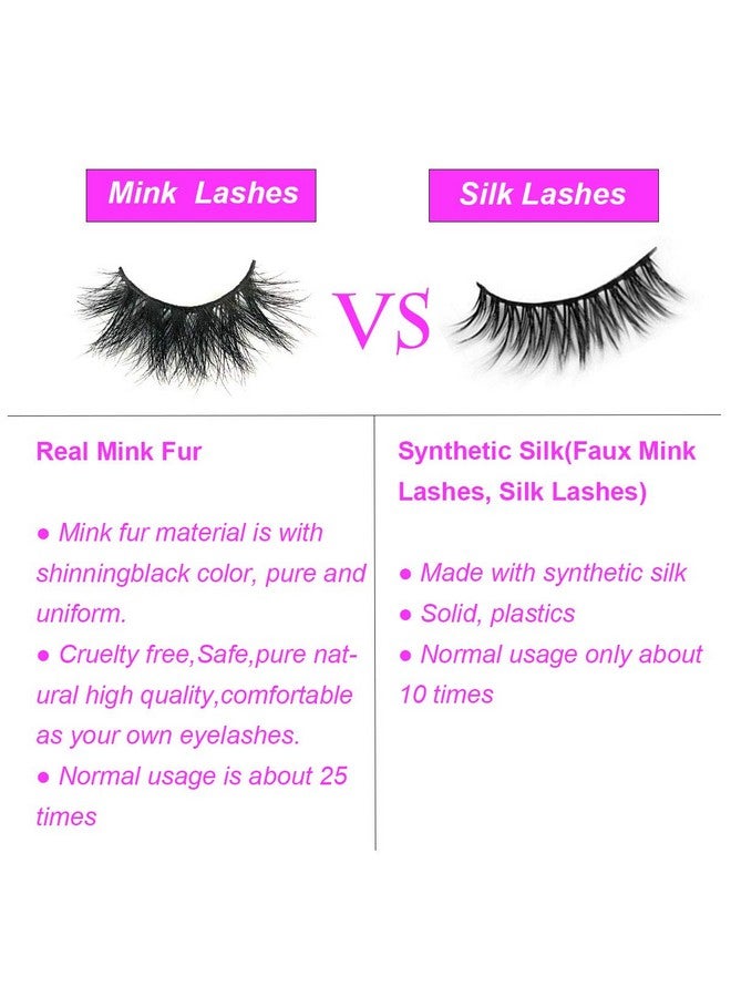 3D Mink Lashes Mikiwi D3903 3 Pairs Lashes Mink Eyelashes Thick Handmade Full Strip Lashes Cruelty Free Luxury Makeup 20Mm Mink Eyelashes (D3903)