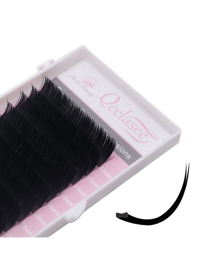 Ellipse Eyelash Extension 0.20 Cc Curl 11Mm Flat Eyelashes False Mink Individual Eyelash Extension Professional Salon Used By Qeelasee