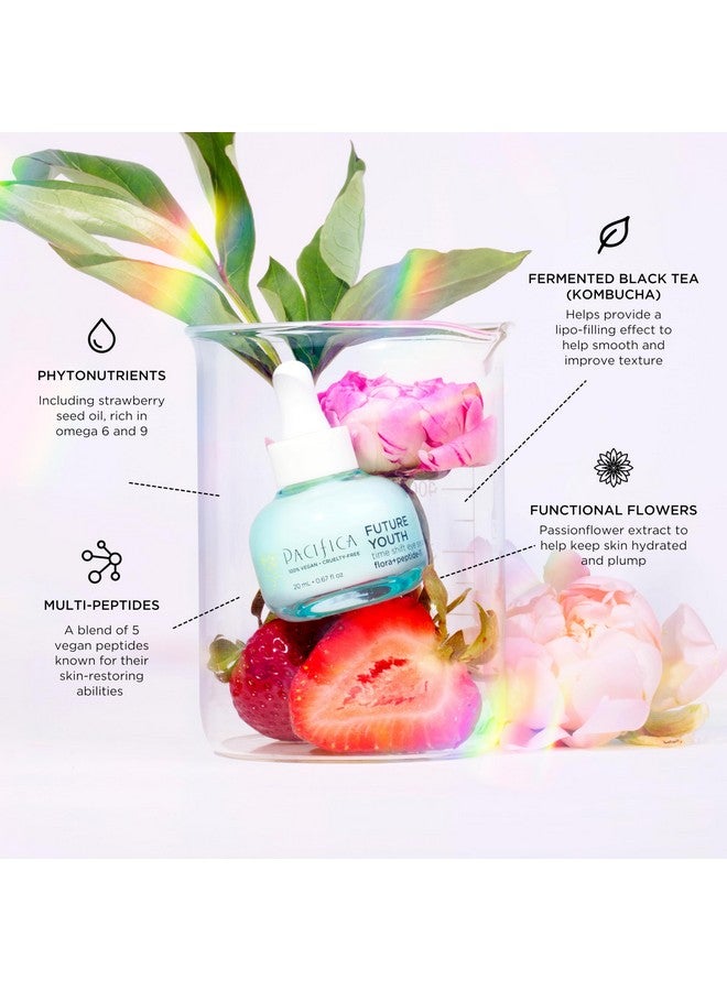 Beauty Future Youth Time Shift Eye Serum Brighten Dark Circles Improve Fine Lines Ectoin Lightweight Fragrance Free Hydrating Youthful Skin Firming Vegan Cruelty Free