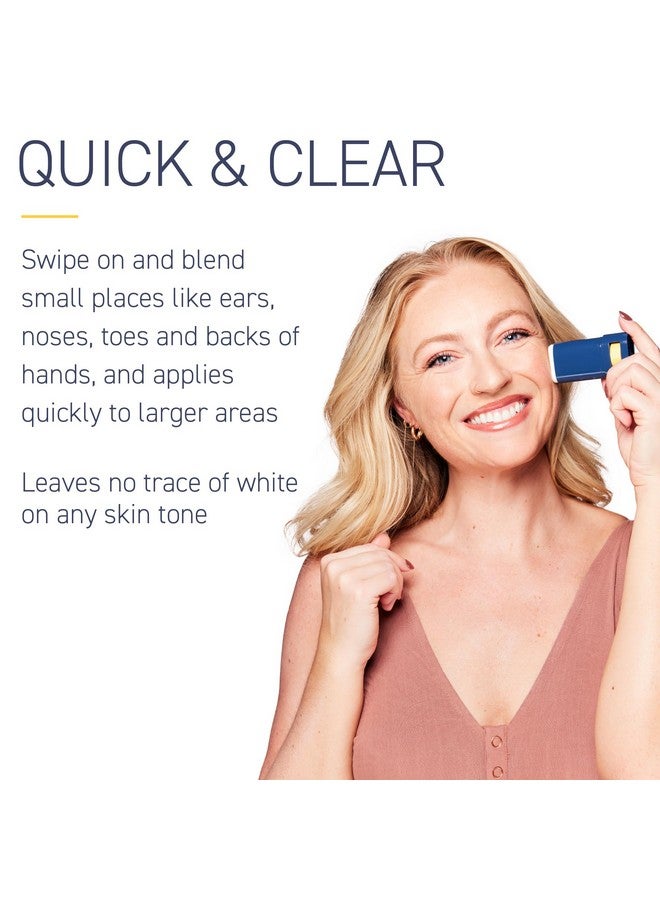 Quick Stick Spf 40 Mineral Sunscreen Stick Uva/Uvb Protection Water Resistant Hawaii Compliant Reef Friendly 0.63 Oz