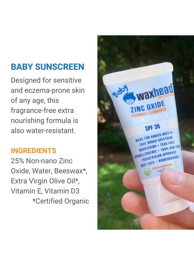 Waxhead Sampler Kit Coral Reef Safe Sunscreen For Kids Sunscreen Travel Size Sunscreen Tsa Approved Biodegradable Sunscreen Environmental Friendly Sunscreen Mineral Sunscreen Zinc Oxide
