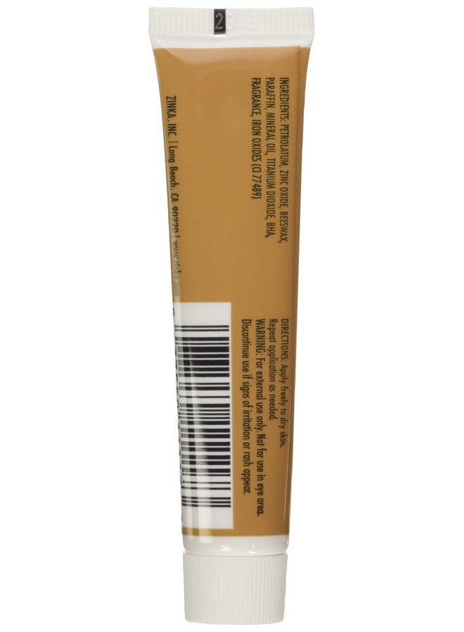 Colored Nosecoat Zinc Oxide Based Water Resistant 2 Pack Bundle 0.6 Ounce Tube Flesh