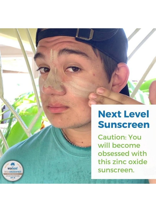 Waxhead Coral Reef Safe Sunscreen Tinted Mineral Sunscreen Reef Safe Sunblock Biodegradable Sunscreen Waterproof Reef Friendly Sunscreen Kids Sunscreen Reef Safe Sunscreen Travel Size Sunscreen