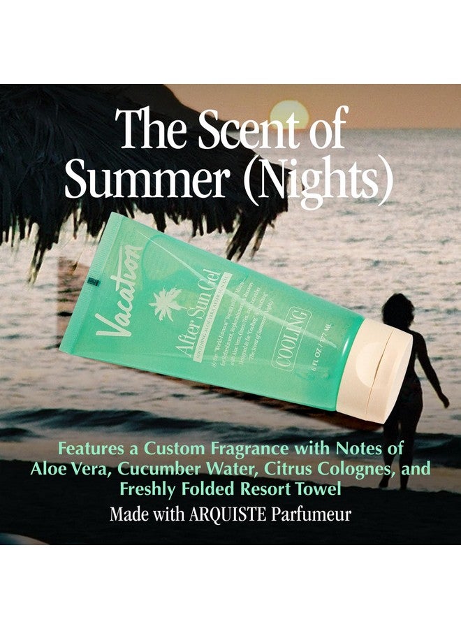 After Sun Gel + Airfreshener Bundle Soothing Aloe Vera Gel For Sunburn Relief Hydrating After Sun Care Nonsticky Cooling Aloe Gel Sunburn Relief Alcohol Free 6 Fl. Oz.