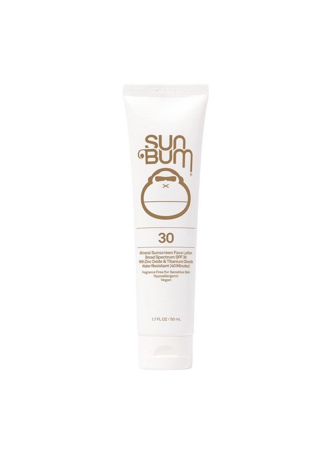 Mineral Spf 30 Nontinted Sunscreen Face Lotion Vegan And Hawaii 104 Reef Act Compliant (Octinoxate & Oxybenzone Free) Broad Spectrum Natural Sunscreen With Uva/Uvb Protection 1.7 Oz