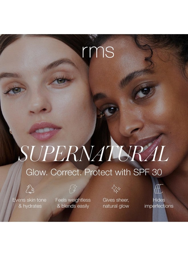 Supernatural Radiance Serum Spf 30 Sunscreen Tinted Sunscreen Serum Glowy Skin Tint With Spf Mineral Tinted Sunscreen With Zinc Oxide