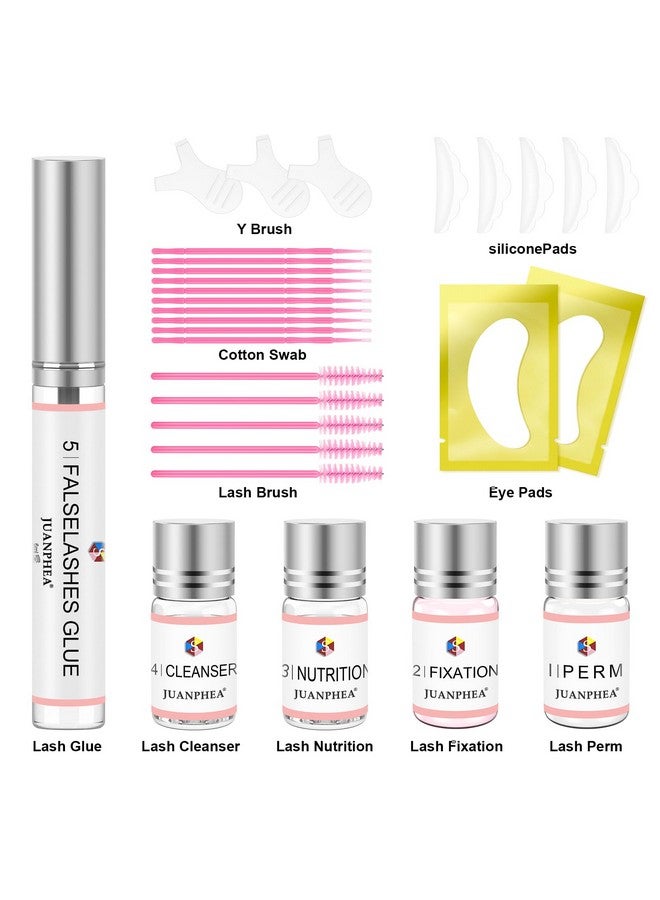 Lash Lift Kit Eyelash Perm Kitprofessional Eyelash Perming Kitsuitable For Salon At Homeincluding Eye Shieldspads And Accessories(Glue Upgraded Version)