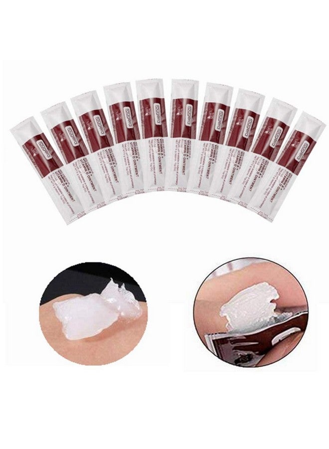 Microblading Aftercare Ointment 100Pcs Vitamin A & D Anti Scar Repair Gel Aftercare Ointmentaftercare Scar Repair Cream For Makeup Microblading Supplies