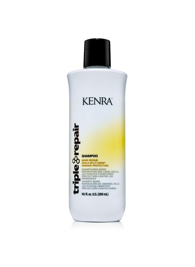 Triple Repair Shampoo Targets & Repairs Weak Or Broken Bonds Split Ends Damaged Hair Bond Builder Sulfatefree 10.1 Fl. Oz.