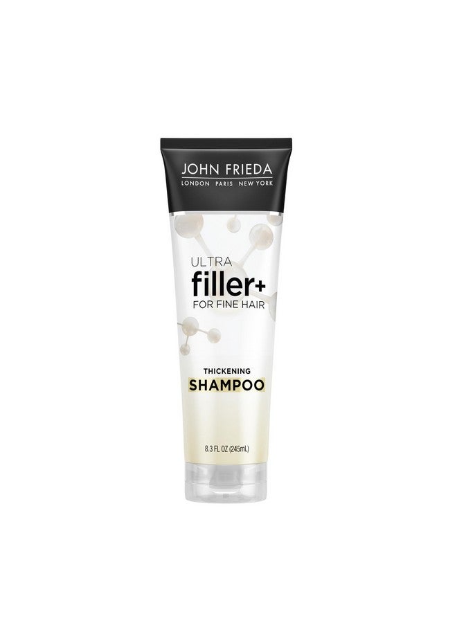 Ultrafiller+ Thickening Shampoo For Fine Hair Volumizing Shampoo Biotin And Hyaluronic Acid Hair Thickening Shampoo 8.3 Oz