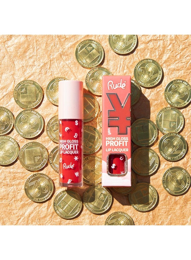 Cosmetics High Gloss Profit Lip Lacquer Yen Lip Gloss Women 0.141 Oz