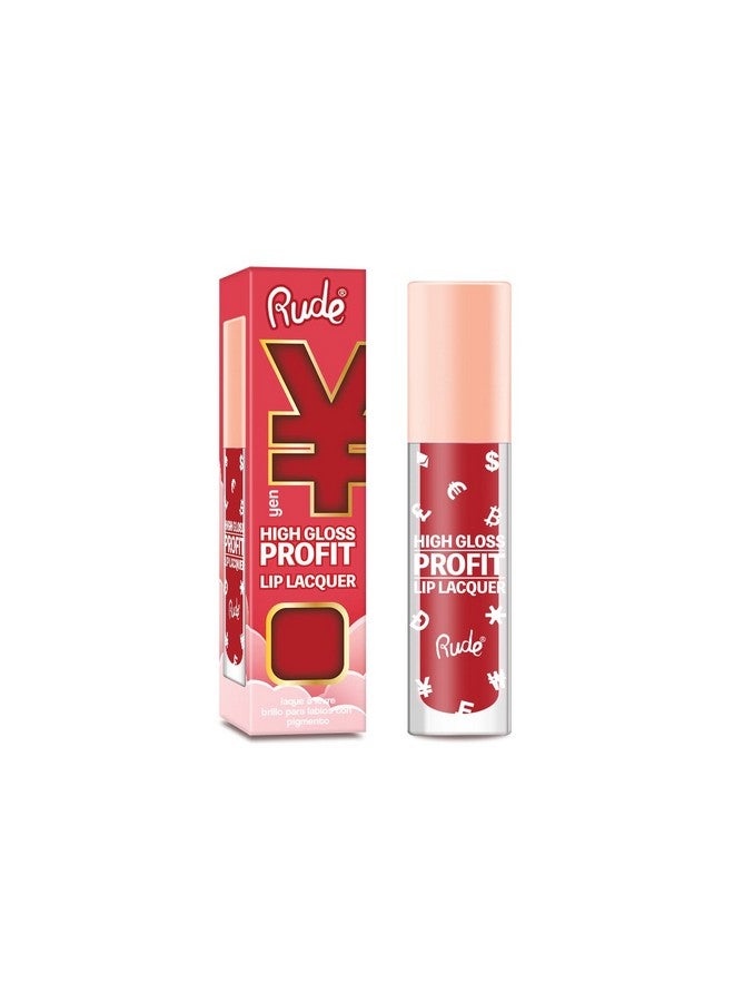 Cosmetics High Gloss Profit Lip Lacquer Yen Lip Gloss Women 0.141 Oz