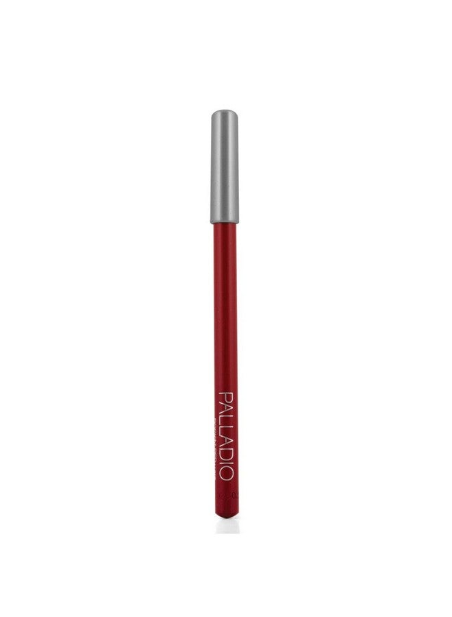 Lip Liner Pencil Wooden Firm Yet Smooth Contour And Line With Ease Perfectly Outlined Lips Comfortable Hydrating Moisturizing Rich Pigmented Color Long Lasting Rockin Red