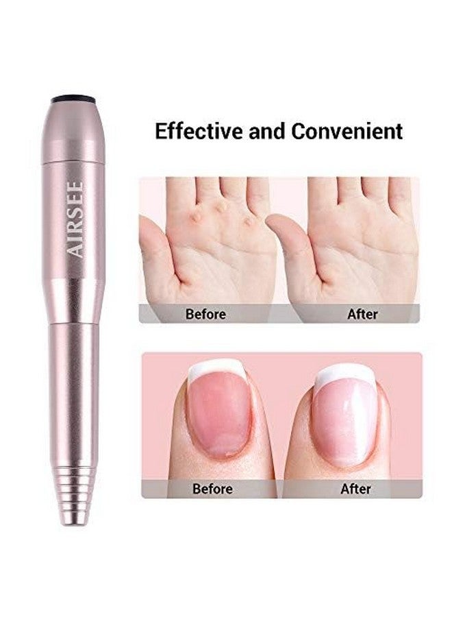 Portable Nail Drill Usb Electric File 20000 Rpm Adjustable Speed Direction Professional Manicure Pedicure E File Kit With 6 Bits 26 Sanding Bands For Acrylic Gel Polishing Buffing Shaping N14