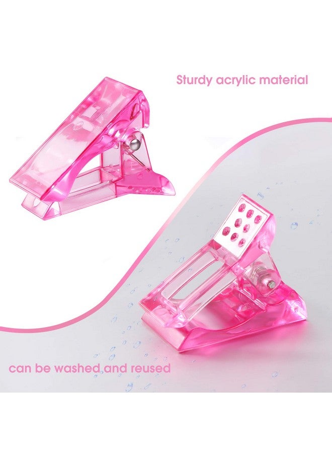 Dual Nail Forms Set Poly Gel Quick Building Nail Kit 120Pcs Stiletto Gel Nail Molds With 10Pcs Acrylic Nail Tips Clips 1Pc Dualended Poly Extension Gel Brush Nail File For Polygel Extension