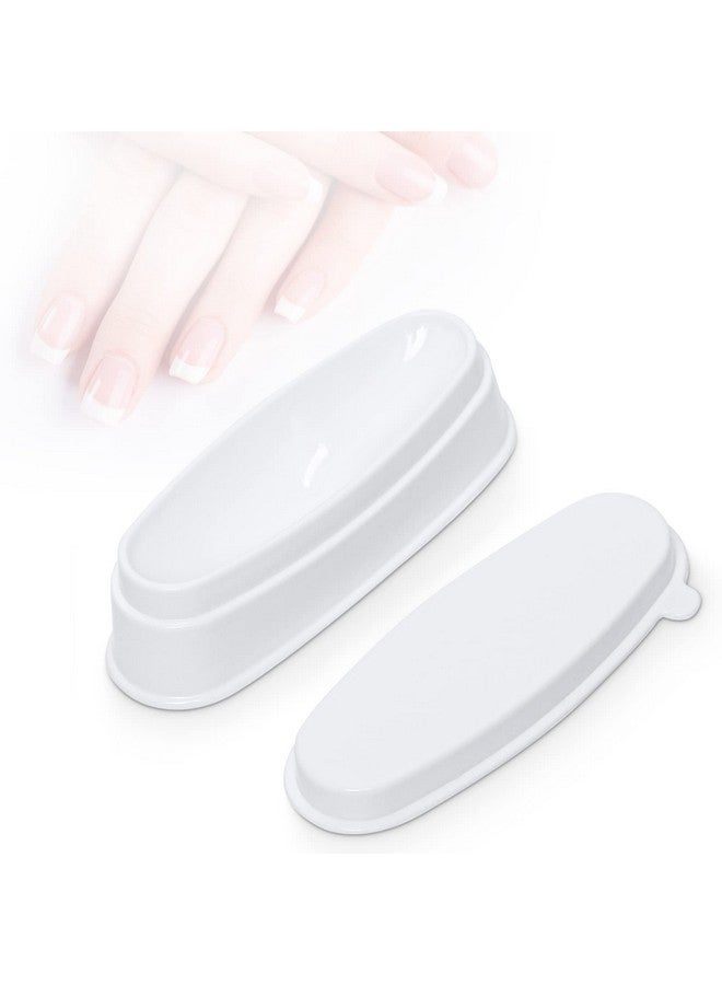 Nail Dip Container Dipping Powder Tray French Nail Smile Line Molding Manicure Mould Fashion Nail Tool