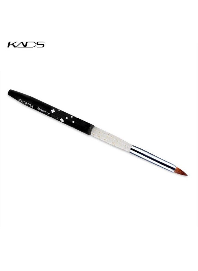 Kolinsky Sable Acrylic Nail Brush Fashion Acrylic Nail Brushes For Nail Art Size 4