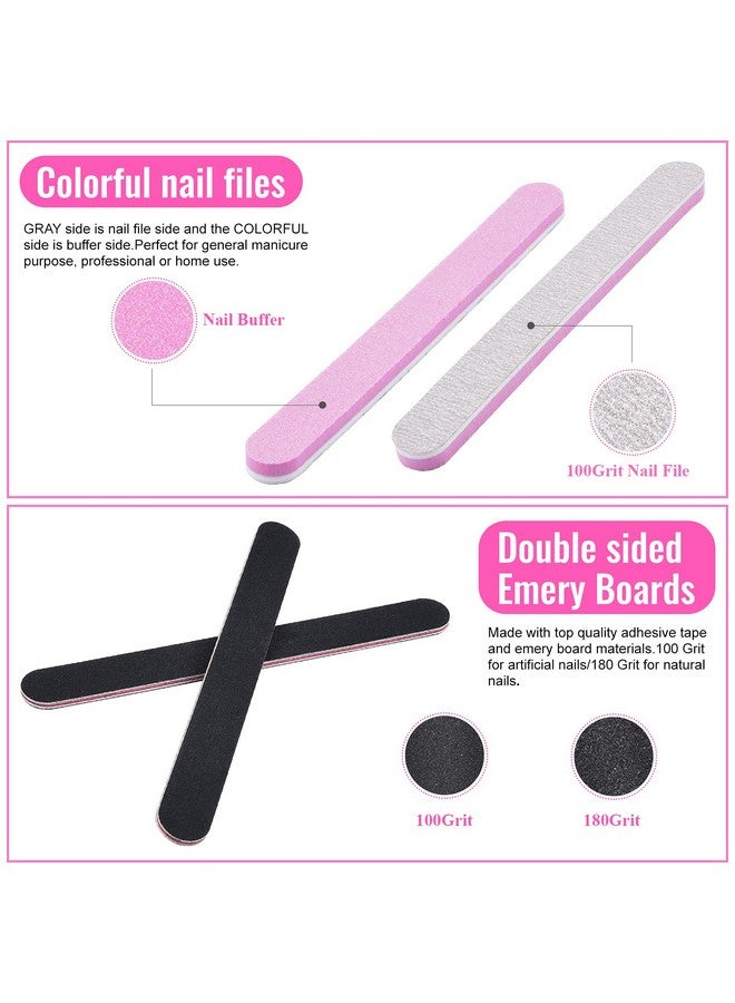 Clear False Coffin Nail Tips Morgles Full Cover Nail Tips Set With 500Pcs Clear Press On Nails Fake Nail Tips With Nail Glue Clipper Files Cuticle Pusher And Fork For Gel Nail Art Diy