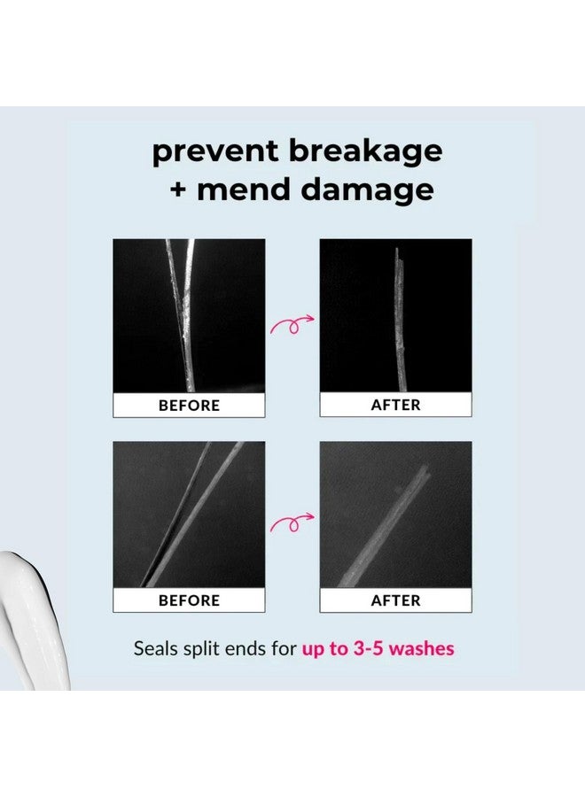 Lus (Love Ur Self) Split End Mender Restorative Leavein Treatment For Reducing Breakage Fortifying & Sealing Split Ends 1.7 Fl Oz.