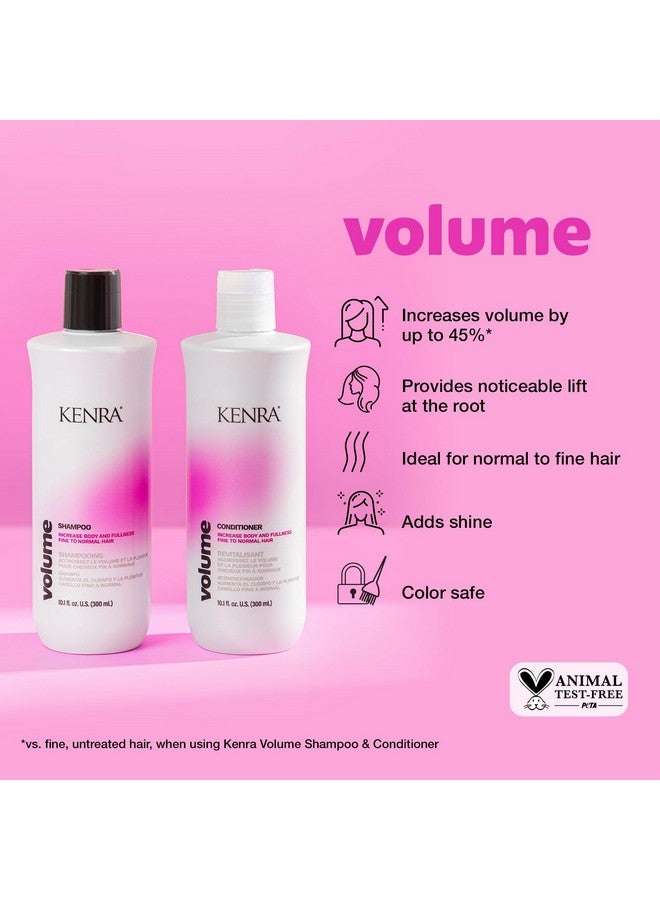 Kenra Volume Conditioner Creates Body Bounce & Fullness Increases Volume Up To 45% Adds Shine Color Safe Fine To Normal Hair